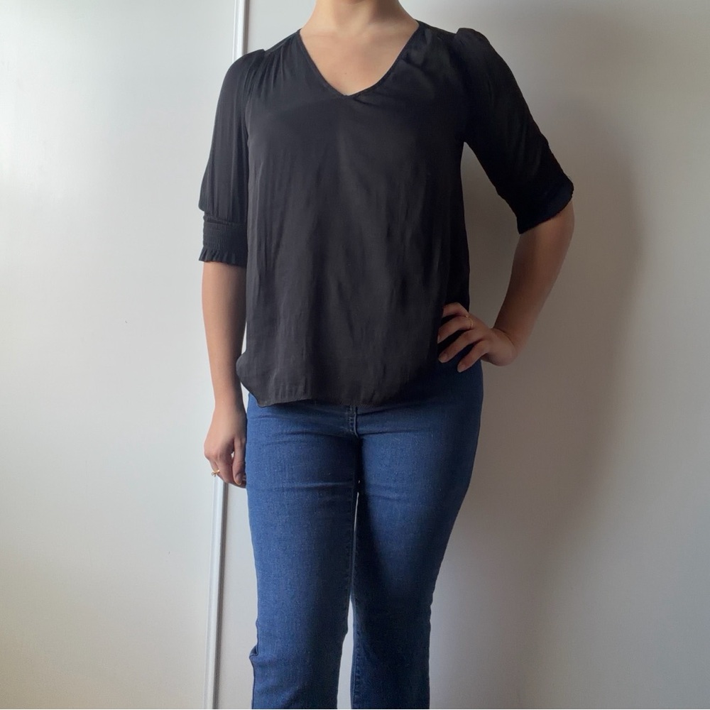 Rachel Zoe Elegant Black Women's Top